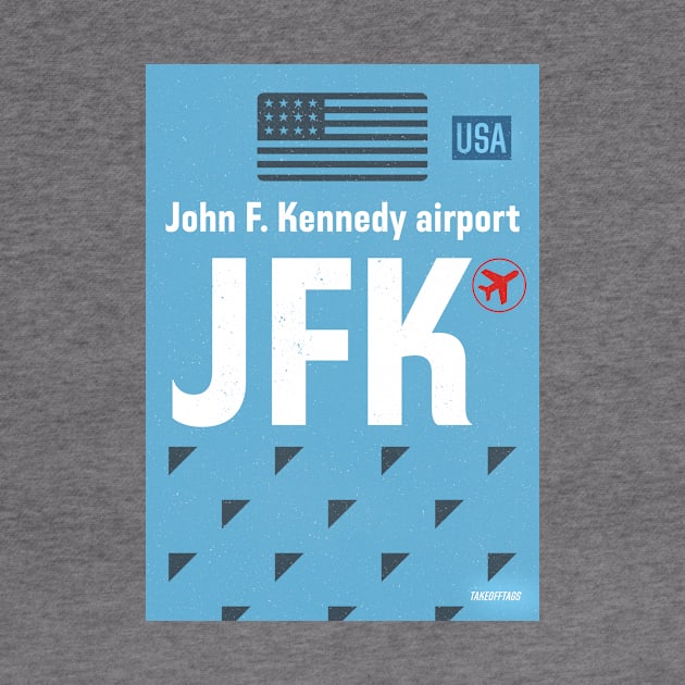 JFK New York airport code by Woohoo